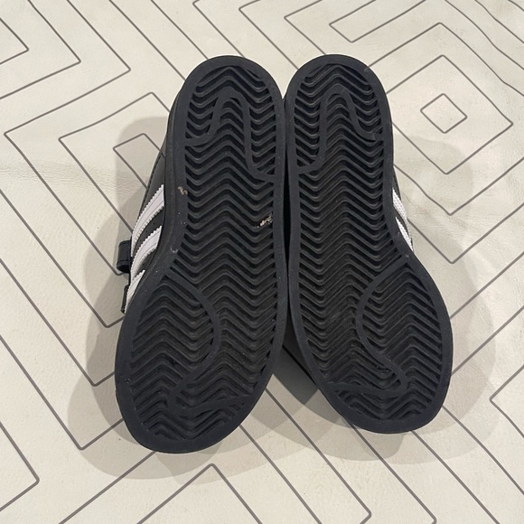 Adidas Black Superstsr Sneakers - Picture 10 of 10